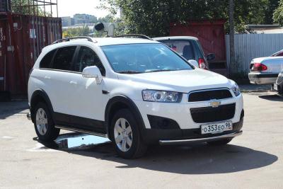 Защита бампера Chevrolet Captiva (внедорожник) 2012 - наст. время.