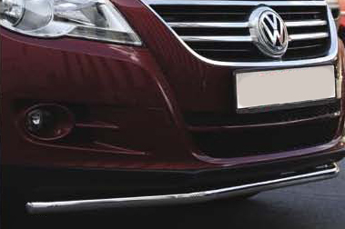 Защита бампера Volkswagen Tiguan Trend & Fun (Sport & Style) 2008 - наст. время.