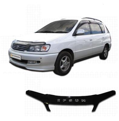 Дефлектор капота Classic черный Toyota Ipsum 1996 - 1998.