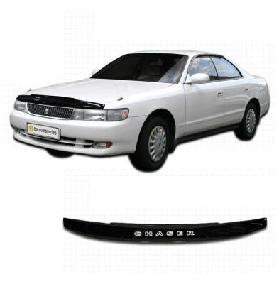 Дефлектор капота Classic черный Toyota Chaser 1992 - 1996.