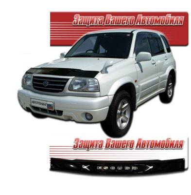 Дефлектор капота Classic черный Suzuki Escudo 1997 - 2005.