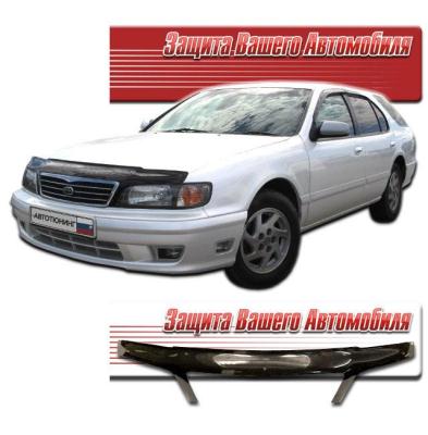 Дефлектор капота Classic черный Nissan Maxima 1994 - 1998.