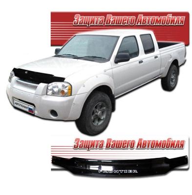 Дефлектор капота Classic черный Nissan Frontier 2003.