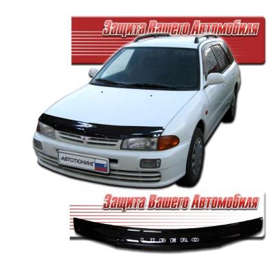 Дефлектор капота Classic черный Mitsubishi Libero 1999.