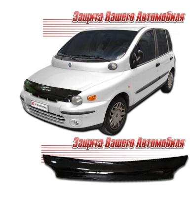 Дефлектор капота Classic черный Fiat Multipla 1999 - 2006.