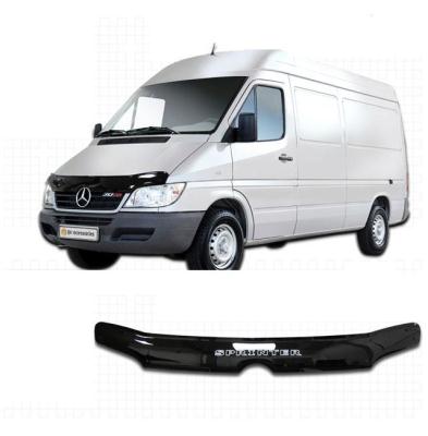 Дефлектор капота Classic черный Mercedes-Benz Sprinter 2000 - 2006.