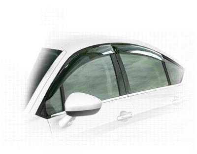 Ветровики дверей Classic полупрозрачный Citroen C5 2008.