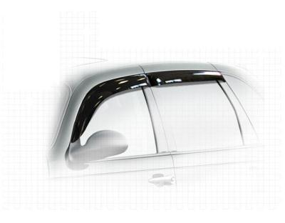 Ветровики дверей Classic полупрозрачный Chrysler PT Cruiser 2002.