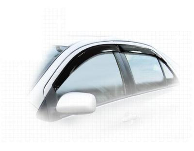 Ветровики дверей Classic полупрозрачный Toyota Yaris (Седан) 2006.