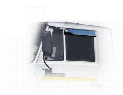 Ветровики дверей Classic полупрозрачный Камаз грузовик.