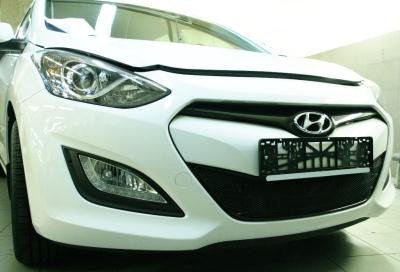 Рамка защиты радиатора Hyundai i30 (хэтчбек) 2011 - наст. время.