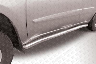 Пороги d57 с гибами Chery Tiggo FL.