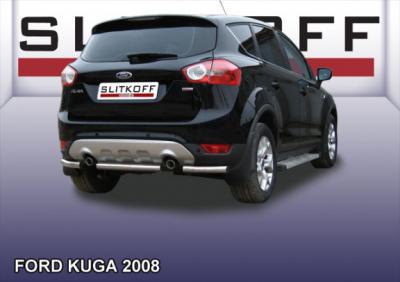 Защита заднего бампера d57 Ford Kuga 2008.