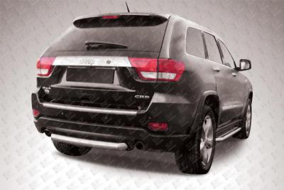 Защита заднего бампера d76 короткая Jeep Grand Cherokee.