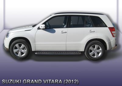 Пороги d42 с листом Suzuki Grand Vitara.