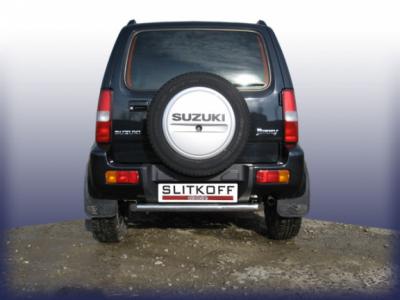 Защита заднего бампера d57 Suzuki Jimny 1998.