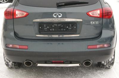 Защита бампера Infiniti EX35 2008.