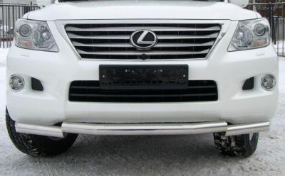 Защита бампера Lexus LX570 2007 - 2012.