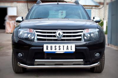 Защита бампера Renault Duster 4x4.