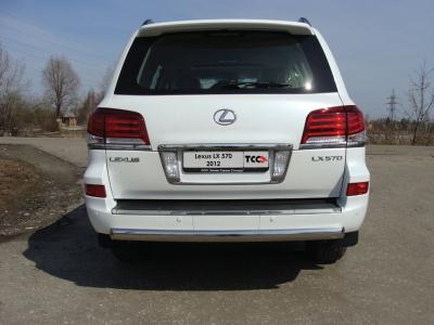 Защита бампера Lexus LX570 (J201) 2007.