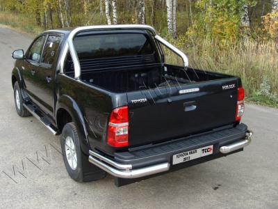 Защита бампера Toyota Hilux (N_ пикап) 2005.