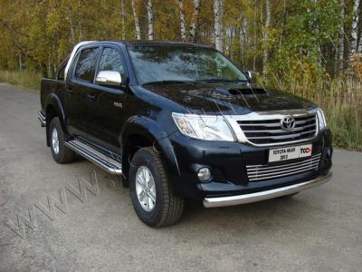 Защита бампера Toyota Hilux (N_ пикап) 2005.