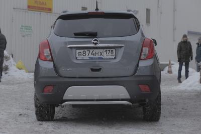 Защита бампера Opel Mokka 2012 - наст. время.