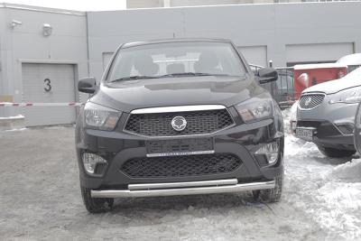 Защита бампера SsangYong Actyon Sport 2012 - наст. время.