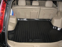 Коврик в багажник (duo) Nissan X-Trail 2000 - 2007.