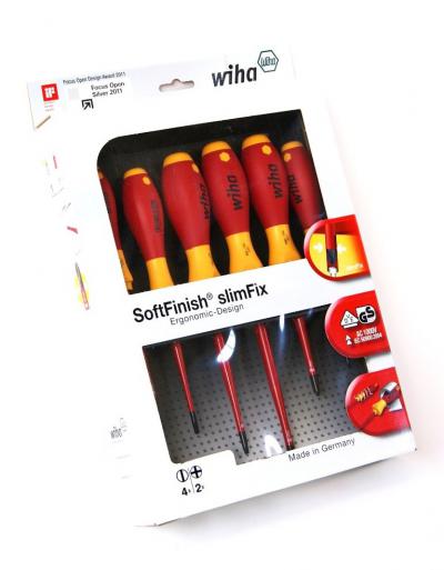 35389 Набор отверток SoftFinish® electric 3201 SF K6 slimFix 6 ед.