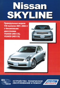 Печатная продукция NISSAN SKYLINE .