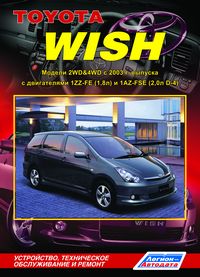 Печатная продукция TOYOTA WISH .