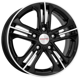 RAPID TRINITY АЛМАЗ (KC615) 6.0X15 5/100 ET38 d57.1 /black/ [r28273].