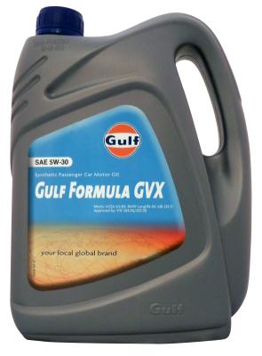 Gulf Formula GVX 5W-30 .