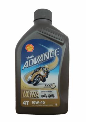 Shell Advance 4T Ultra 10W-40 .