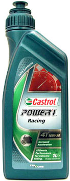 Castrol СИНТ.МОТ.МАСЛО POWER 1 RACING 4T 10W-50 1L .