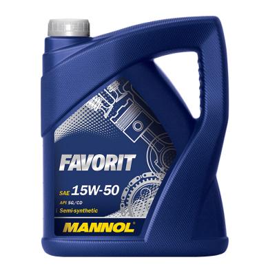 Mannol Favorit SAE 15W/50 .