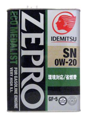 Idemitsu IDEMITSU ZEPRO ECO MEDALIST 0W-20 .