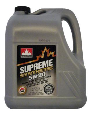 Petro-Canada PETRO-CANADA SUPREME SYNTHETIC 5W-20 (4Л) .