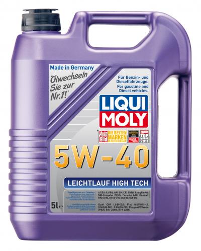 Моторное масло Liqui Moly Leichtlauf High Tech SAE 5W-40 .