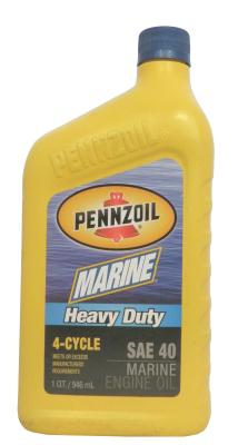 Pennzoil PENNZOIL MARINE HEAVY DUTY 4-CYCLE SAE 40 .