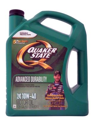 Quaker State QUAKER STATE ADVANCED DURABILITY SAE 10W-40 MOTOR OIL .