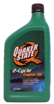 Quaker State QUAKER STATE UNIVERSAL 2-CYCLE ENGINE OIL FOR AIR COOLED ENGINES .