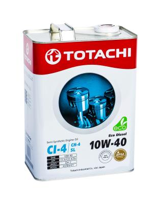 Totachi ECO  DIESEL  SEMI-SYNTHETIC  CI-4/CH-4/SL   10W-40      4Л .