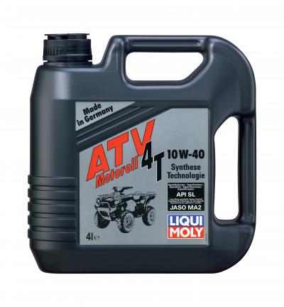 Моторное масло для 4-тактных Мотоциклов ATV 4T Motoroil  SAE 10W-40 .