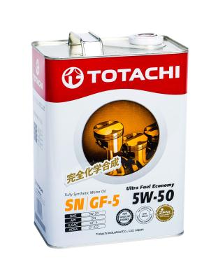 Totachi GRAND FUEL  FULLY SYNTHETIC  SN/CF     5W-50      4Л .