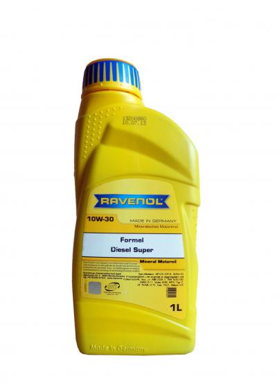 Моторное масло RAVENOL Formel Diesel Super 10W-30 ( 1л) new.