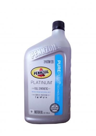 Моторное масло PENNZOIL Platinum.