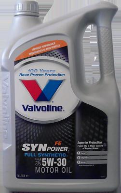 Valvoline VALVOLINE SYNPOWER FE 5W30 .