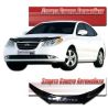 Иконка:Дефлектор капота Classic черный Hyundai Elantra 2009.